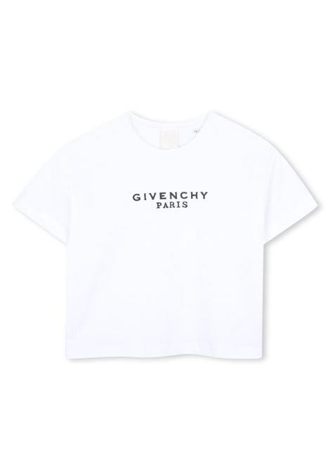 T-shirt con logo GIVENCHY KIDS | H3131510P